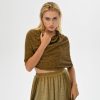 Hooded Fairy Blouse Warrior Goddess Top Desert Sand