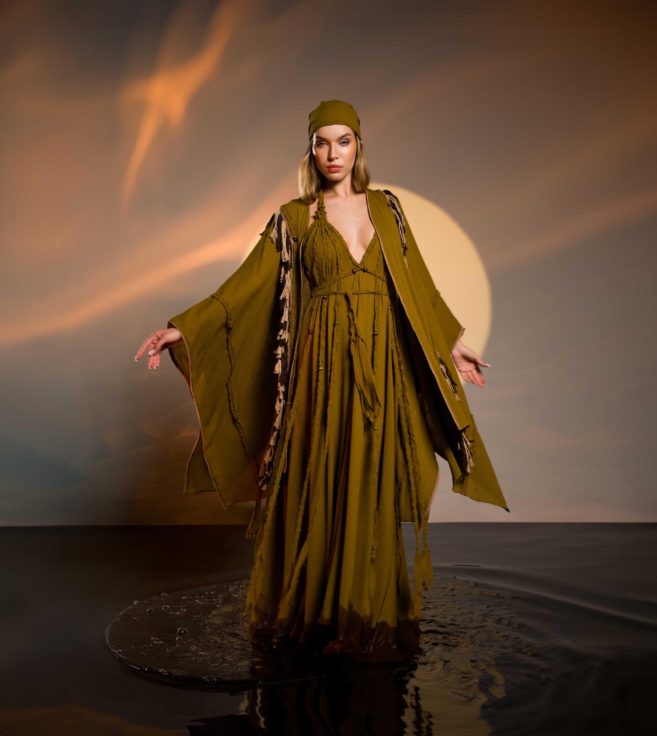 Brown Boho Poncho Organic Shaman Cape Hand Loomed Brown Boho Poncho Organic Shaman Cape Hand Loomed