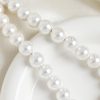 12mm Big Pearl Necklace Choker Bridal Wedding Jewelry